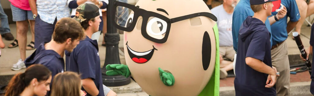 Tennessee Soybean Festival Mascot - Super Soy - Olympus Mascots