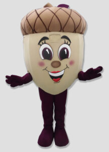 specialty mascot acorn mascot nut mascot