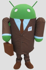 corporate mascot android