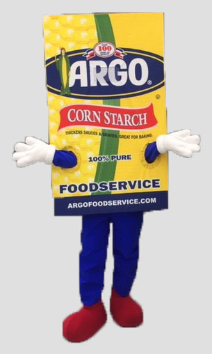 corporate mascot argo corn starch