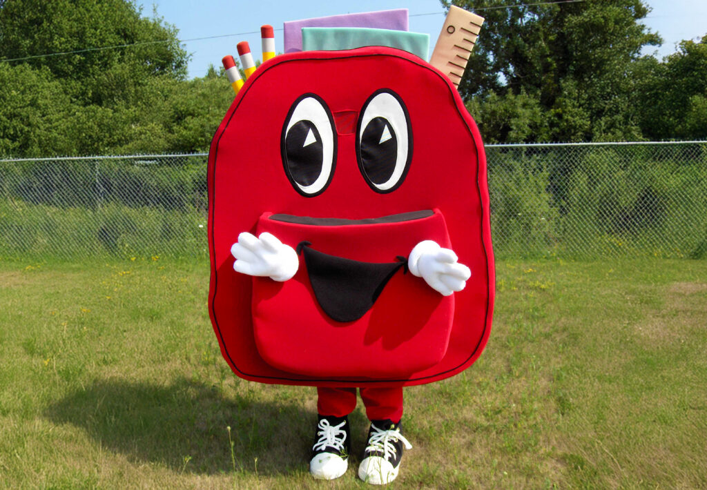Backpack Buddy Mascot