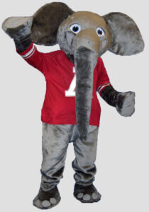 school mascot elephant