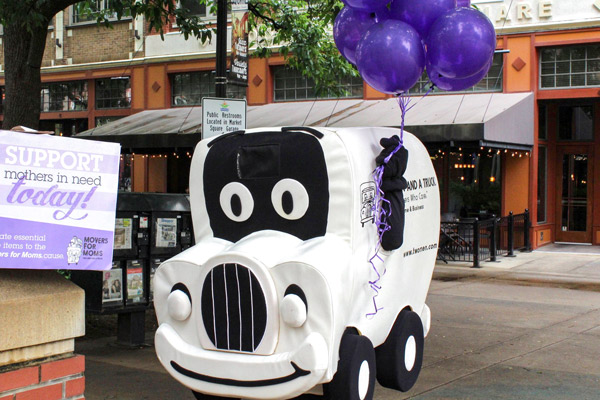 Two Men and a Truck Mascot