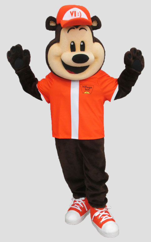 corporate mascot village inn bear