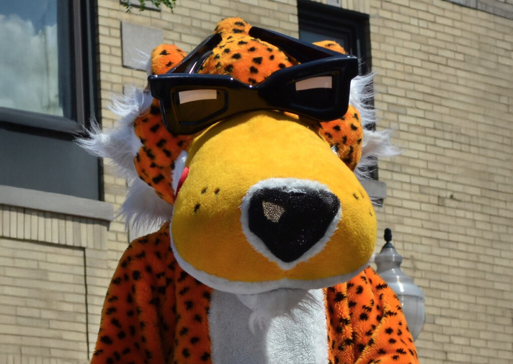 Chester Cheetah Mascot