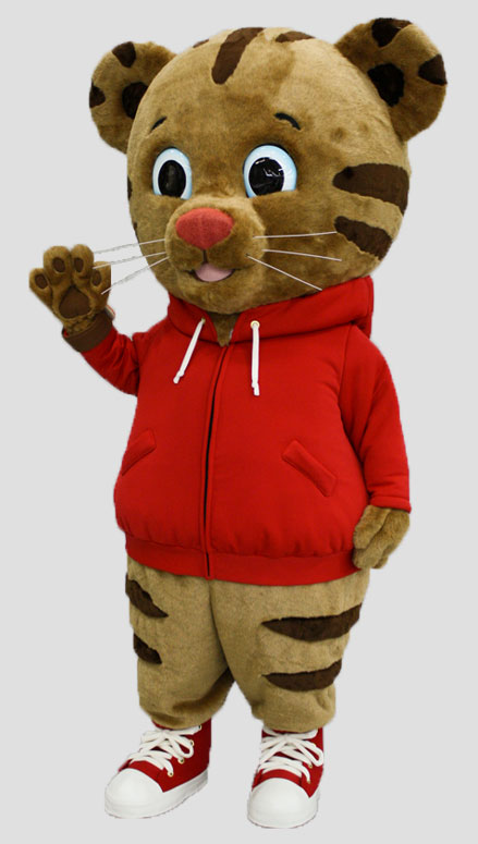 specialty mascot daniel tiger mascot tiger mascot
