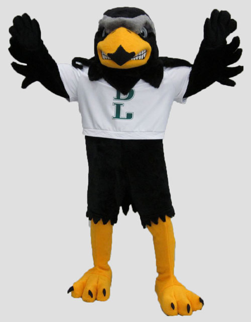 School mascot Falcon
