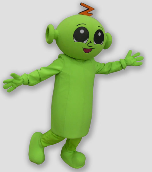 specialty mascot alien mascot