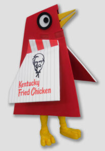 corporate mascot kfc chicken