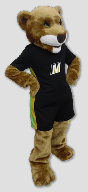 school mascot lioness mascot