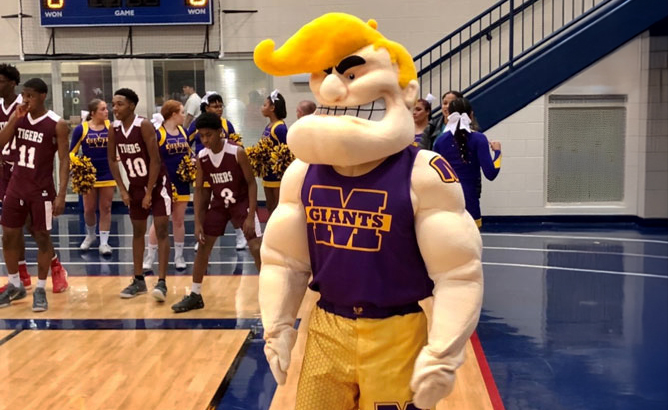 Giant Mascot for Marion High School