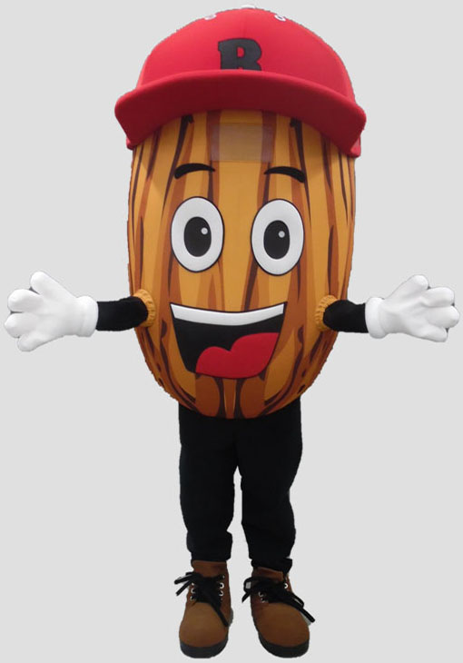 specialty mascot almond mascot nut mascot food mascot