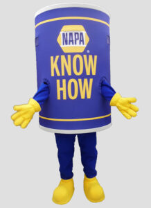 corporate mascot napa can