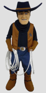 School mascot cowboy