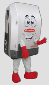 corporate mascot solar inverter