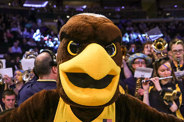 marquette university golden eagle mascot