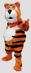 School mascot tiger