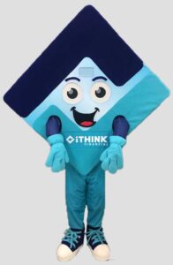 iThink Financial Foam Mascot