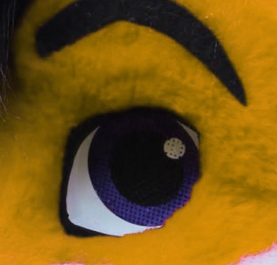 Mascot with Gated Eye