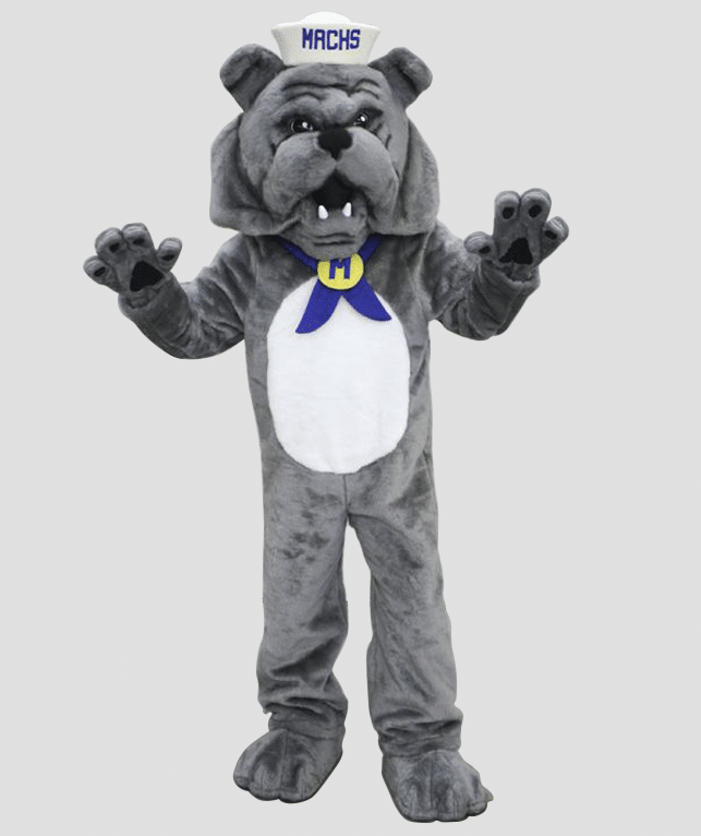 MACHS Bulldog Mascot
