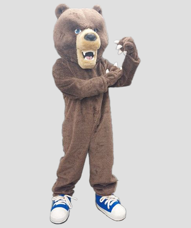 grizzly bear mascot
