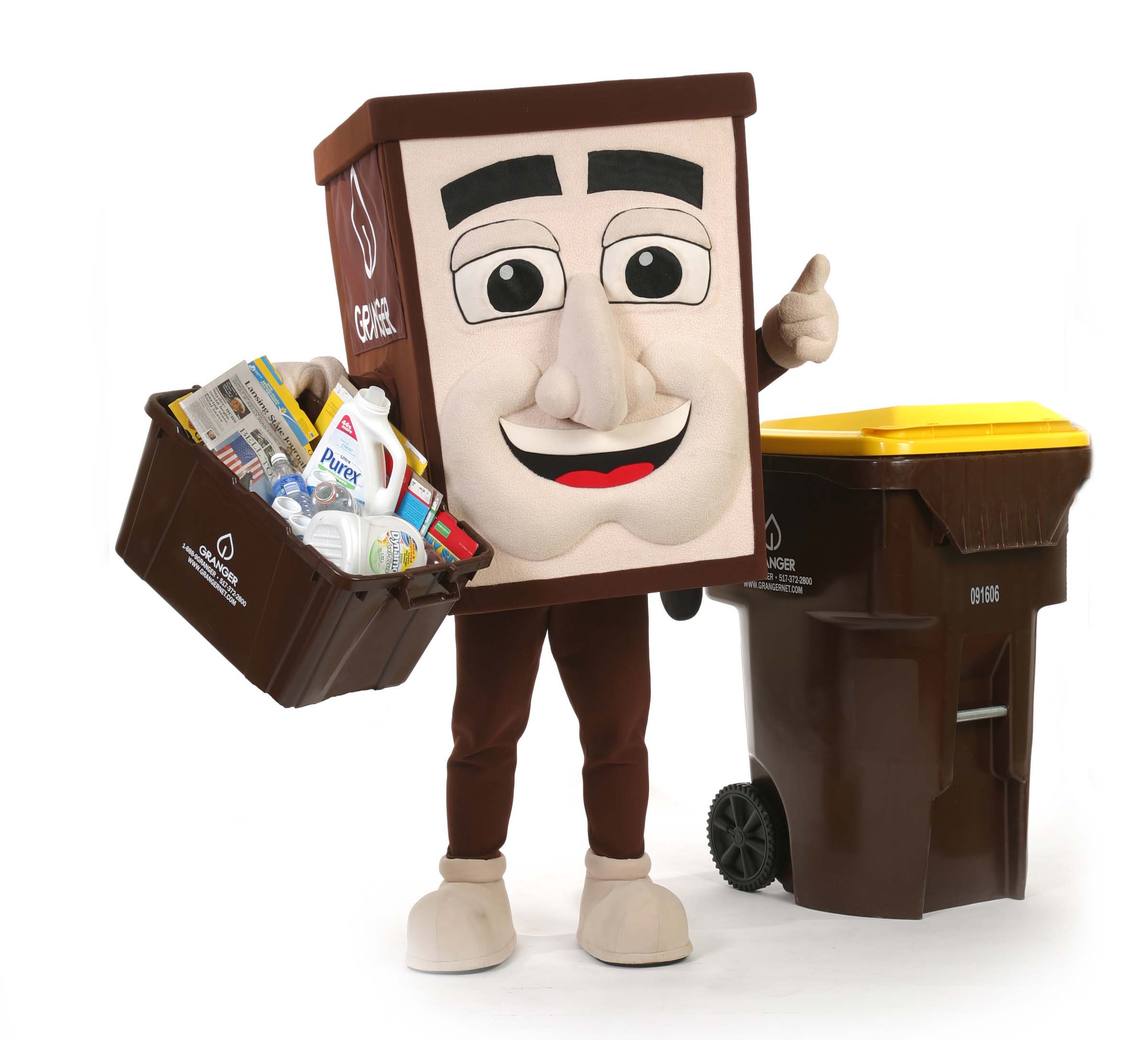 Curby handling recycling.